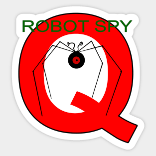 Jonny Quest Robot Spy! 2nd Version Sticker